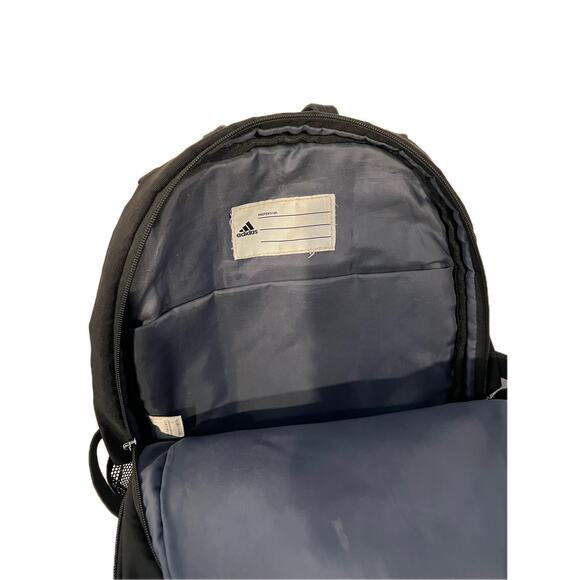 Adidas Prime 7 Black White Padded Computer Backpack - Picture 5 of 5